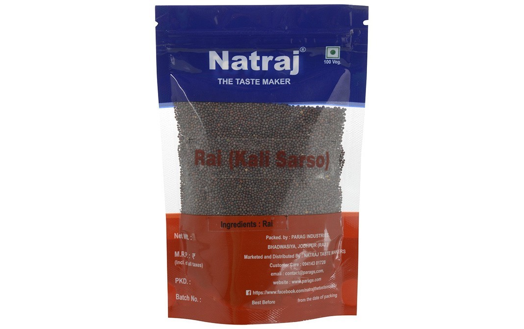 Natraj Rai (Kali Sarso)    Pack  100 grams